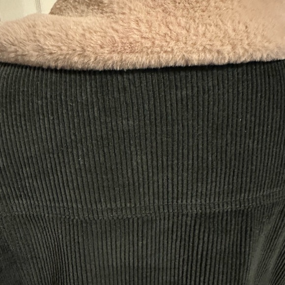 Blue Corduroy Jacket with Tan Lining - Picture 4 of 6